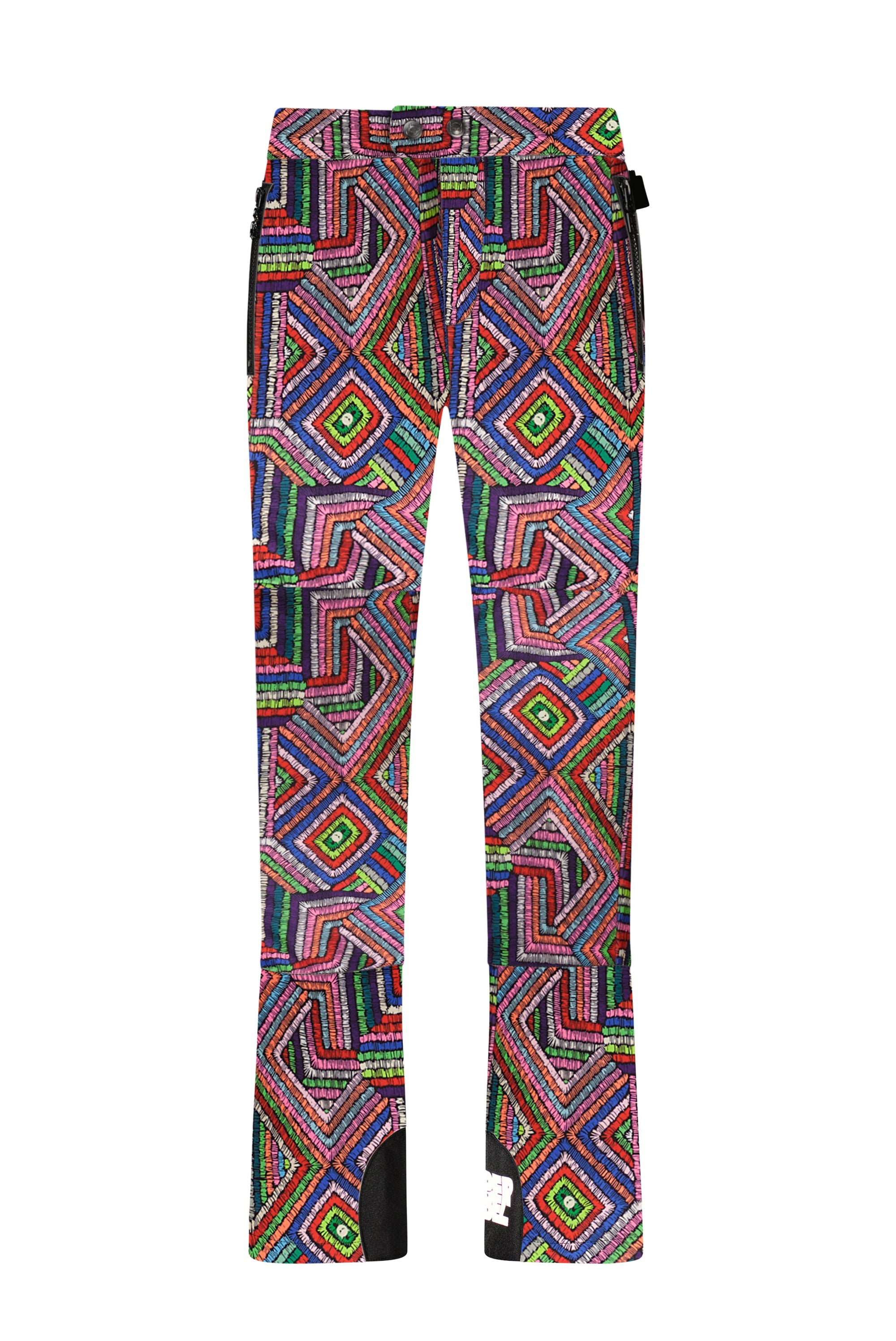 SPEAK Ski Trouser Purple AOP – SUPERREBEL® KIDSGEAR | The Brave